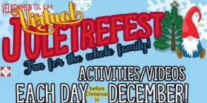 Virtual Juletrefest banner